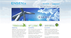 Desktop Screenshot of ensen.ie